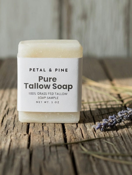 100% Pure Tallow Mini Soap