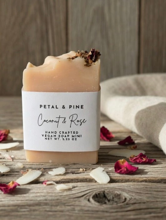 Coconut & Rose Mini Soap