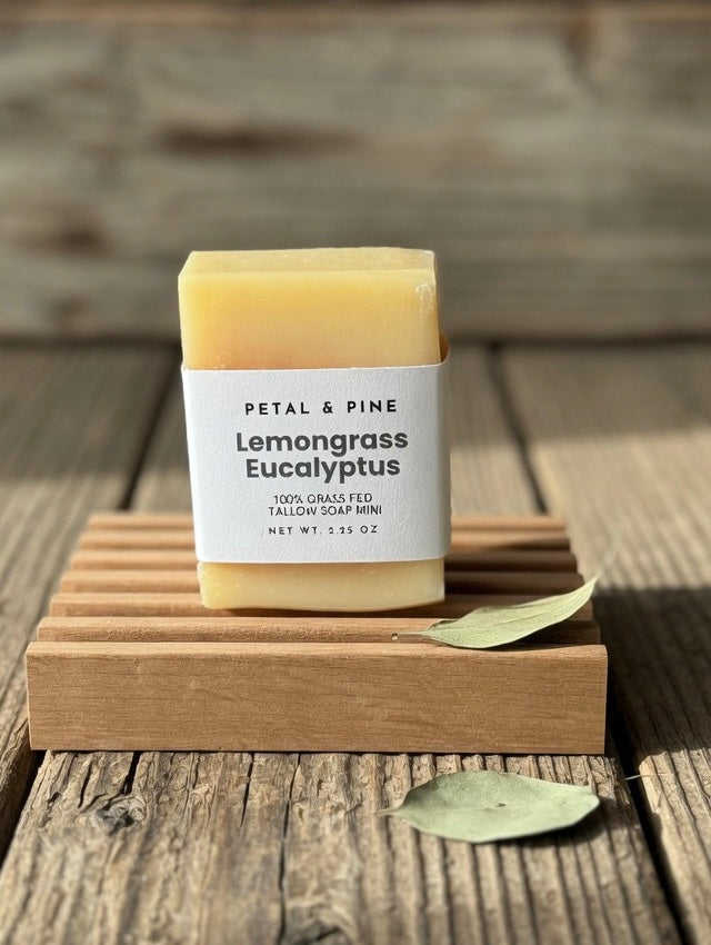 Lemongrass & Eucalyptus Tallow Mini Soap