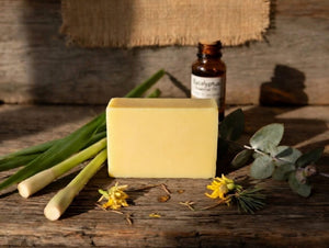 Grass-Fed Beef Tallow Soap (Lemongrass & Eucalyptus)