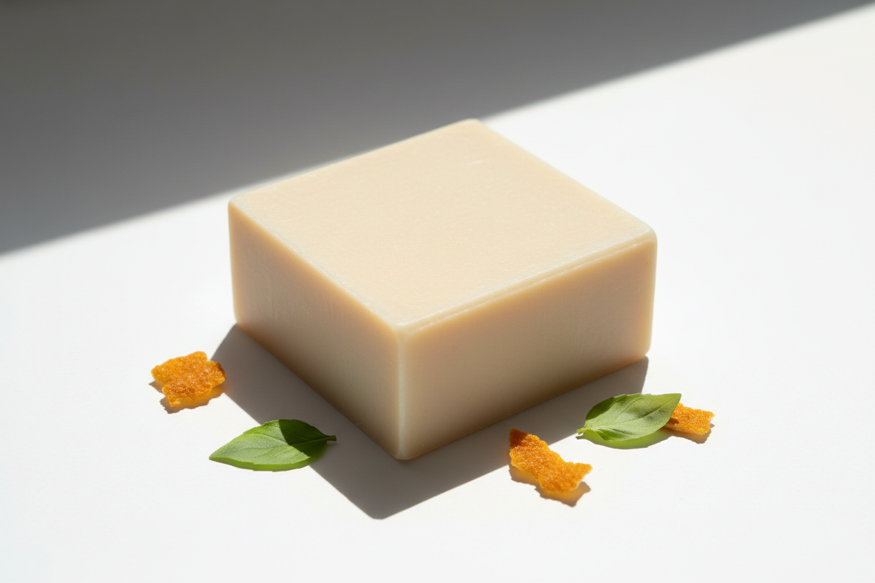 Grass-Fed Beef Tallow Soap (Sweet Orange & Basil)