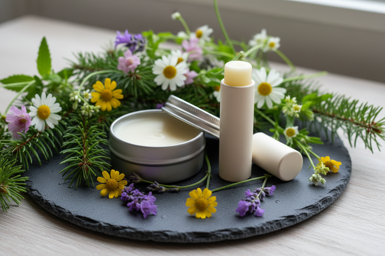 also add a lip balm stick